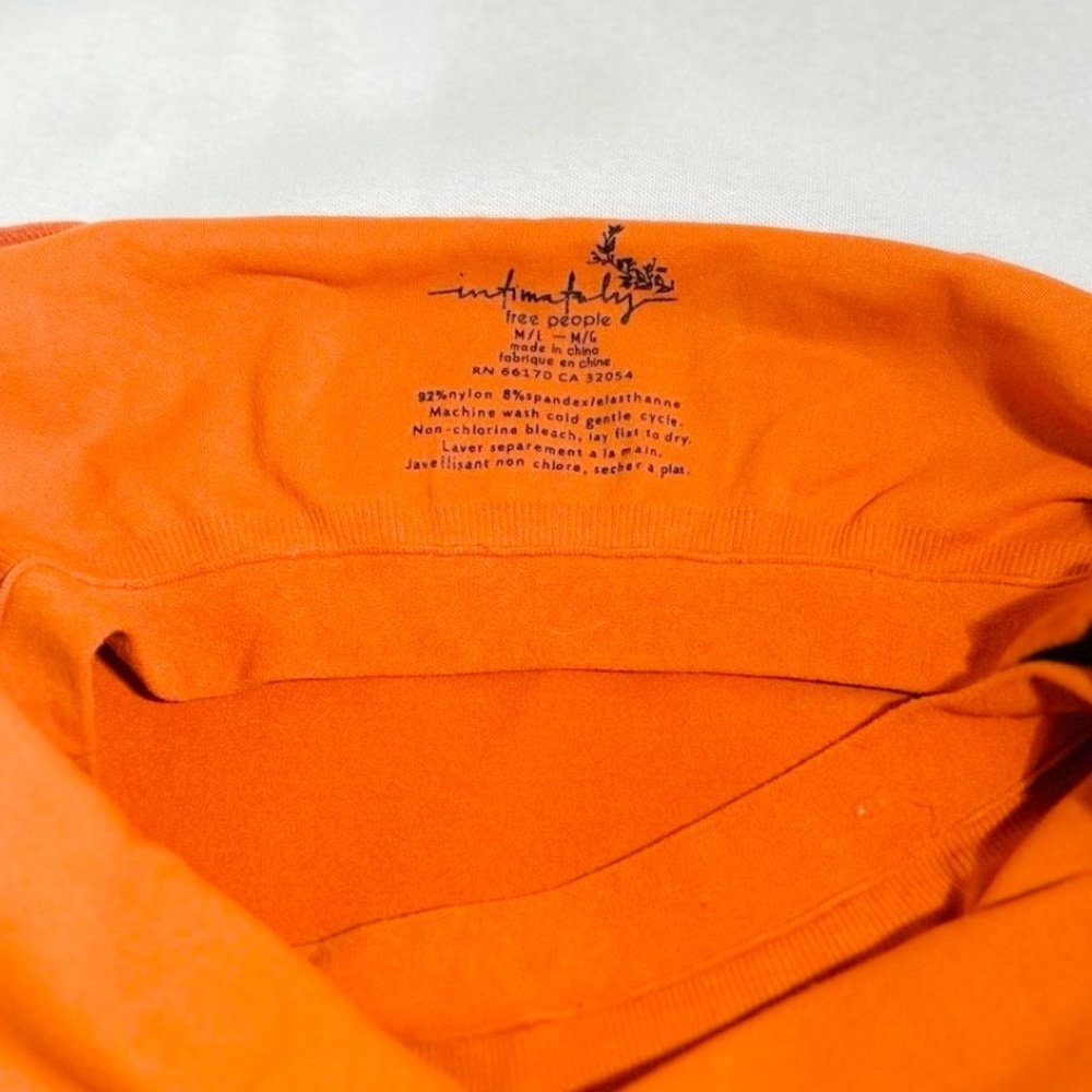 Free People Intimately Orange Cami​ - Picture 3 of 4